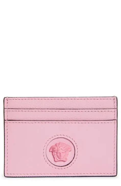 pink versace card holder|Versace vanitas card holder.